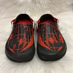 CROCS | Shoes | Crocs Team Spiderman Echo Clog Black Red  display picture 2